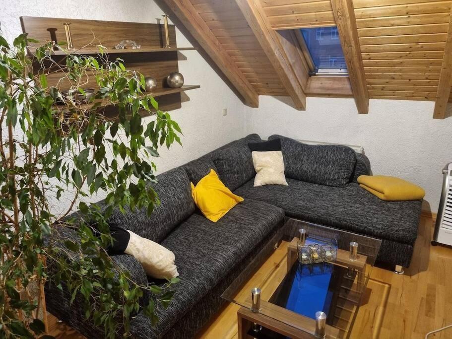 Gemuetliche Dachgeschosswohnung Érfurt Exterior foto
